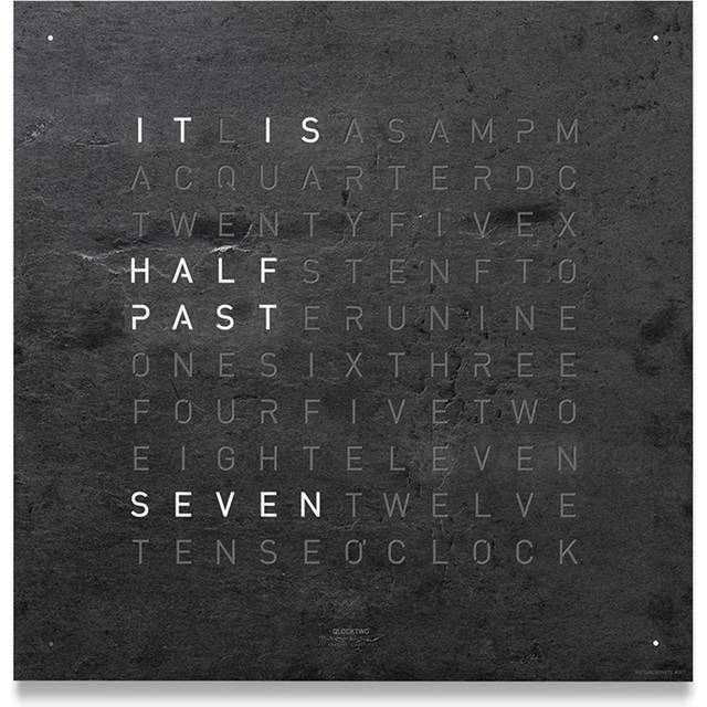 QLOCKTWO Classic Wall Clock Creator's Edition FCENMM