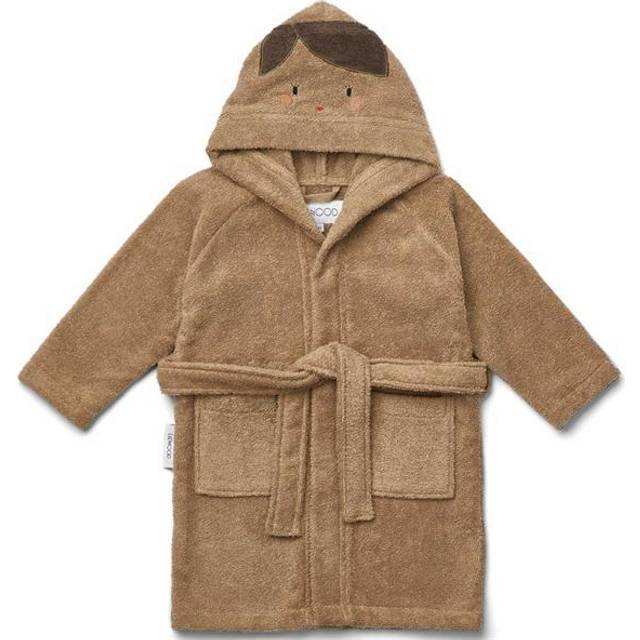 Liewood Lily Bathrobe Stl. 7-8y pojkar - Morgonrockar Från Magasin - Doll/oat (7-8y)