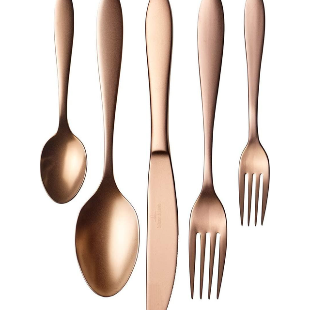 Villeroy & Boch - Manufacture Rock Bestickset 20-pack - Svart