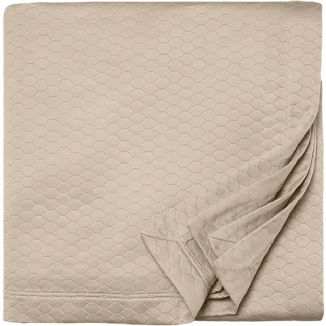 SFERRA Favo Coverlet Full/Queen - WHITE - FULL/QUEEN