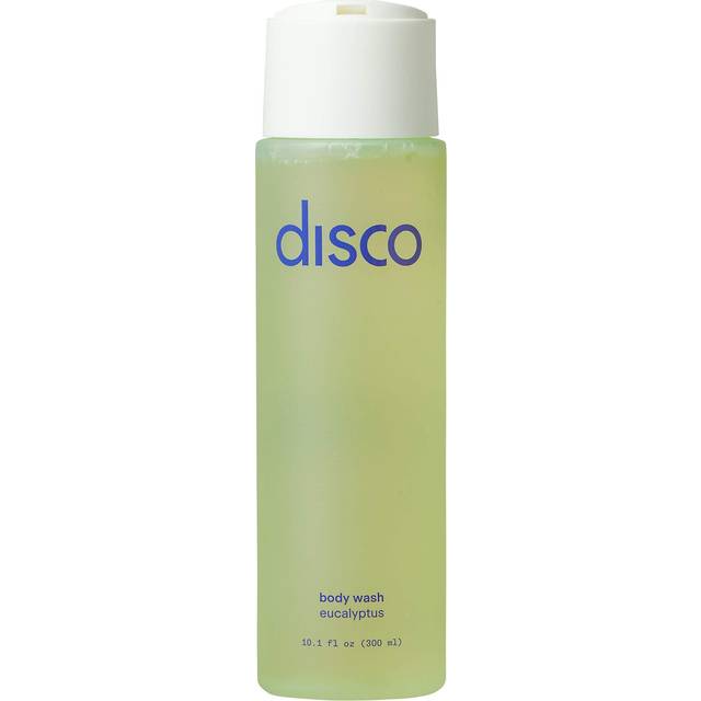 Disco Body Wash for Men - All-Natural Soothing and Hydrating - Paraben Free Vegan - Eucalyptus Scent - 10.1 Fl Ounces