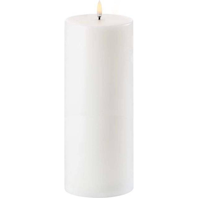 Uyuni Lighting Uyuni LED Block candle white Ø10.1 cm 25 cm