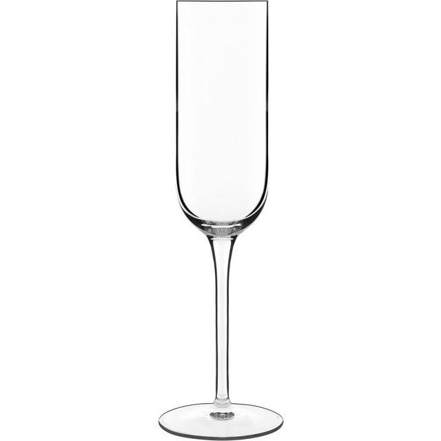 Luigi Bormioli Sublime Champagne Glass Flutes, Set of 4, 210ml, Clear