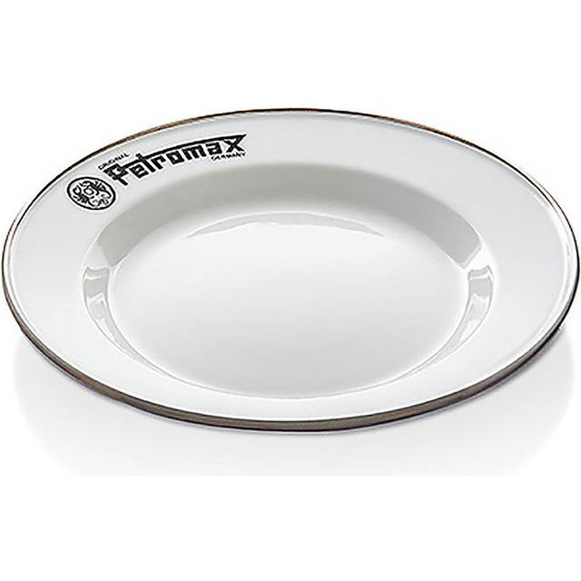 2 Stück Petromax Emaille Teller 22 cm weiß = 9,95 €/Stück