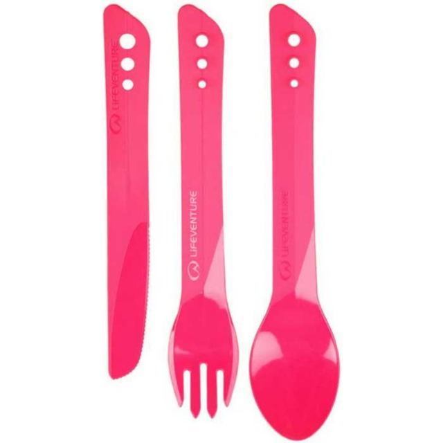 Lifeventure Ellipse Cutlery Set: Navy Colour: Navy