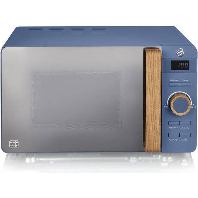 Swan SM22036LBLUN 800W 20L Nordic Digital Microwave - Blue