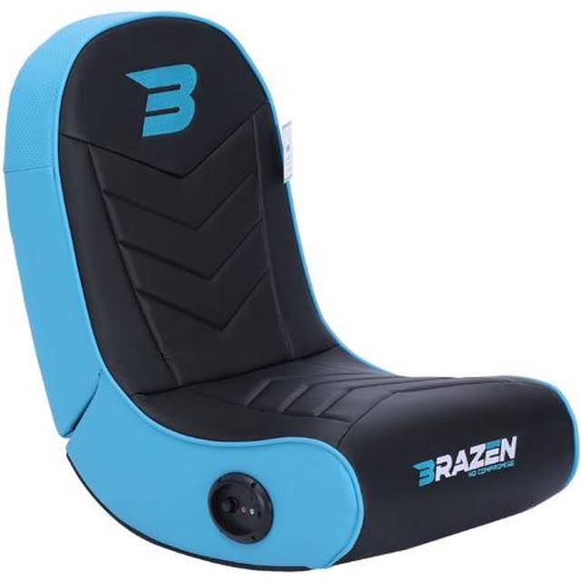 Brazen Gaming Chairs - BraZen Predator 2.0 Surround Sound Gaming Chair - Blue