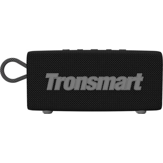 Tronsmart Trip 10W Portable Bluetooth 5.3 Speaker, IPX7 Waterproof, Gray - Black & White