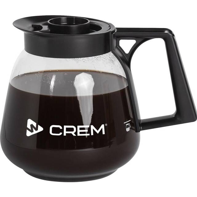 Glaskanna kaffebryggare Coffee Queen / CREM