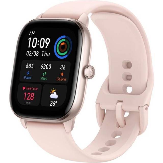 Amazfit GTS 4 mini 4.19 cm (1.65") AMOLED Digital 336 x 384 pixels Touchscreen Black GPS (satellite)