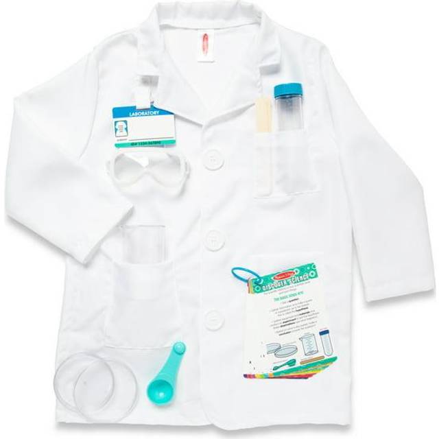 Melissa & Doug Scientist Role Play Costume Set (X pcs) - Lab Coat  Gog