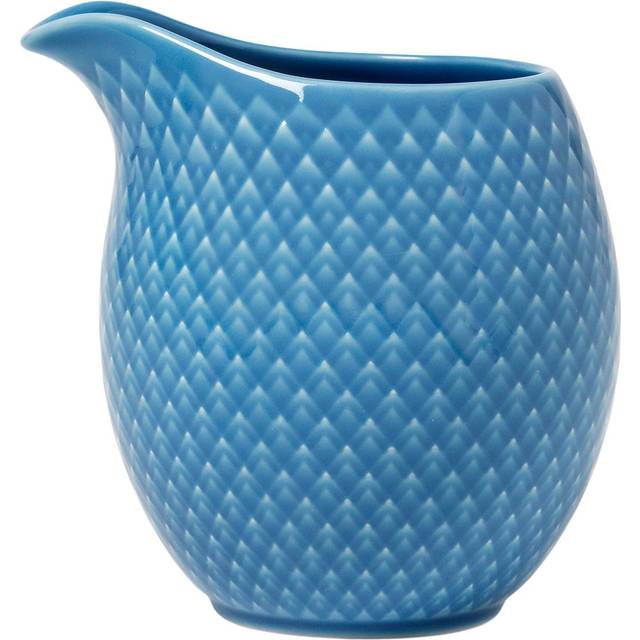 Lyngby Porcelæn Rhombe C. Mjölkkanna Blå 39cm