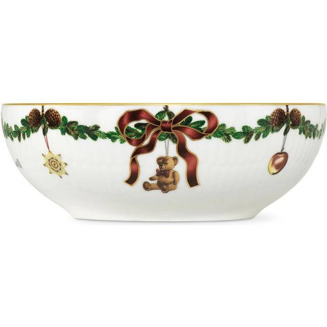 Royal Copenhagen - Star Ribbed Christmas - Serving bowls - Skål - Skål - 50 cl - 50 cl