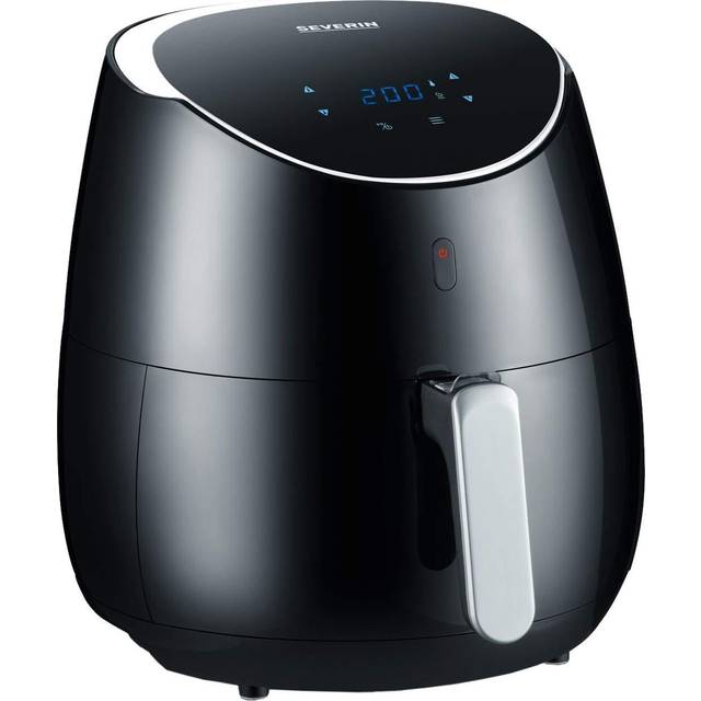 Severin FR 2445 Varmluftsfritös 5 l 2000 W Timerfunktion Svart