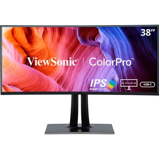 ViewSonic ColorPro VP3881a 95.3 cm (37.5") UW-QHD+ Curved Screen LED LCD Monitor