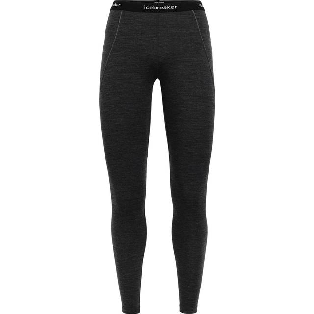icebreaker Merino 260 Winter Zone Leggings - Jet Heather - XS