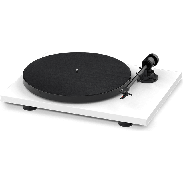 Pro-Ject E1 Phono SB OM5e skivspelare (högglanssvart)