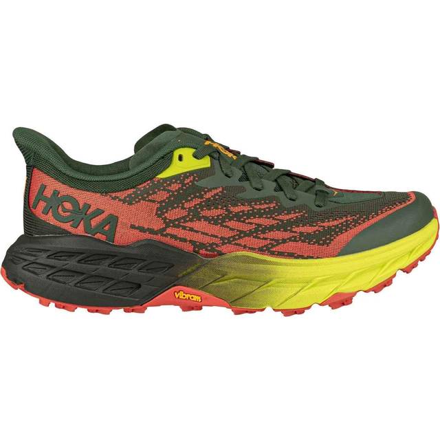 Hoka Speedgoat 5 Mesh Men's Running Shoes - Thyme Fiesta - UK 7.5