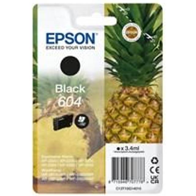 Epson Pineapple 604 Inkjet Printer Cartridge, Black