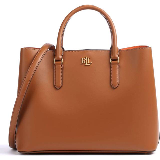 Lauren Ralph Lauren Marcy Handbag Leather 37 cm black