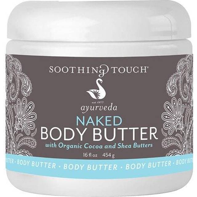 Soothing Touch Naked Body Butter with Organic Cocoa and Shea Butters 13 oz