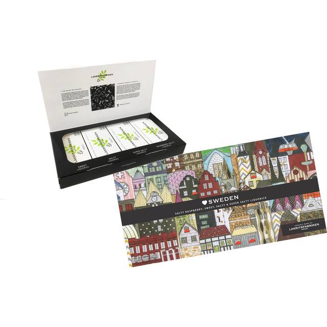 Lakritsfabriken Signature Line Sweden 4-pack 160g