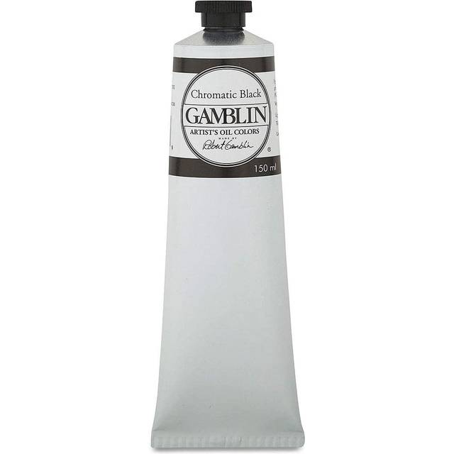 Gamblin : Artist Oil Paint : 150ml : Chromatic Black