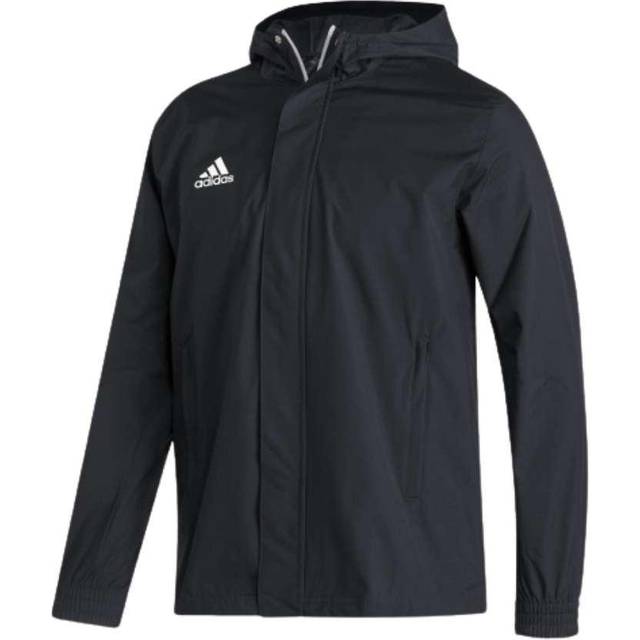 adidas Jacka All Weather Entrada 22 - Svart/vit Barn - ['Svart'] (176 cm)