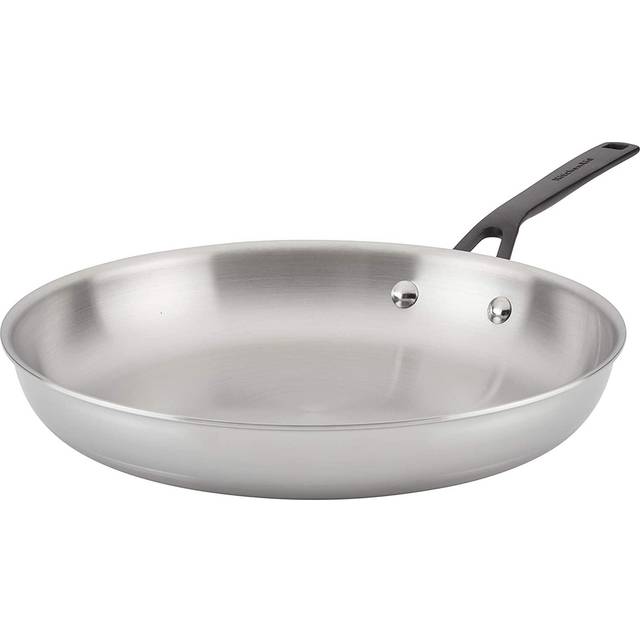 Stainless Steel 5-Ply Clad 10-Inch Frying Pan