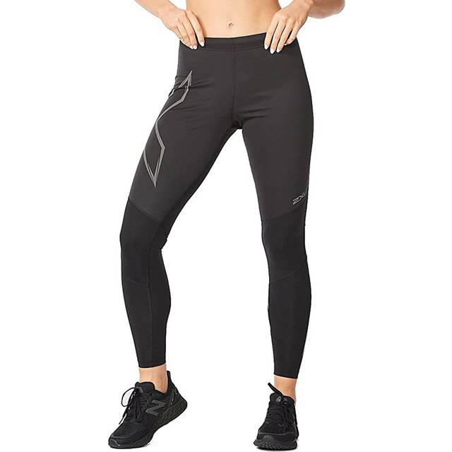 2XU Ignition Shield Compression Tights - Black/Black Reflective (Dam): Medium