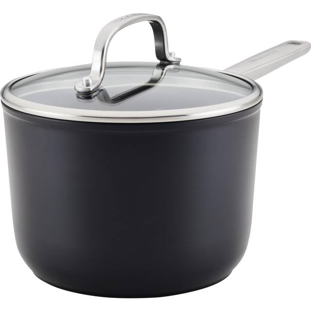 Hard Anodized Induction Covered Saucepan
