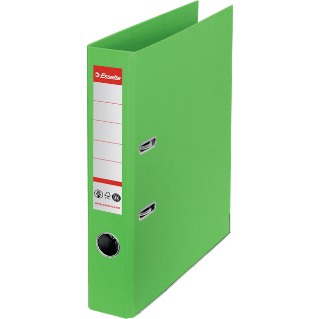 Esselte Brevordner No1 POB CO²-komp A4 50mm grön