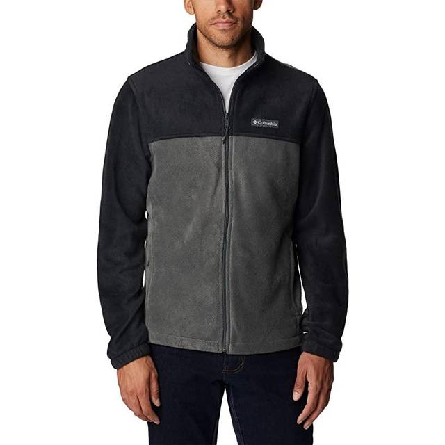 Columbia Men s Steens Mountain  2.0 Full Zip Fleece Jacket - Tall- - Black (XLT)