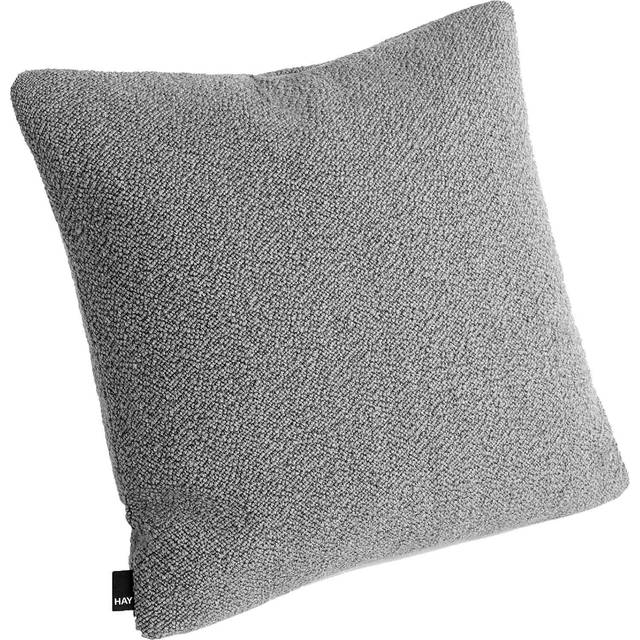 HAY - Texture Cushion - Grey - Prydnadskuddar &amp; kuddfodral - Grå