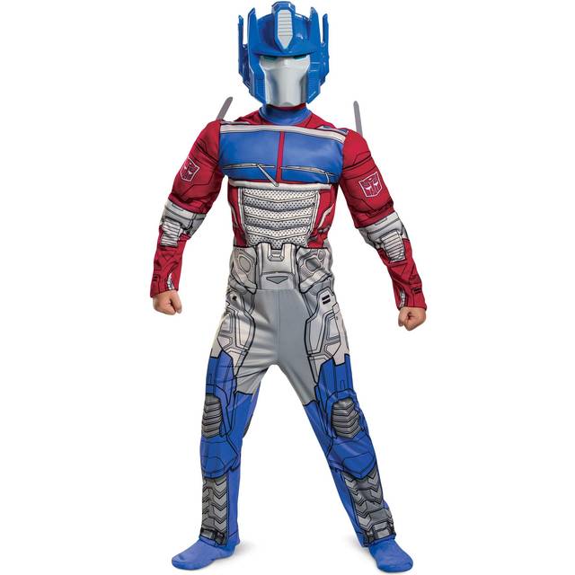 Kid's Transformers Muscle Optimus Prime Costume - Blue&#47;Gray&#47;Red (3T/4T)