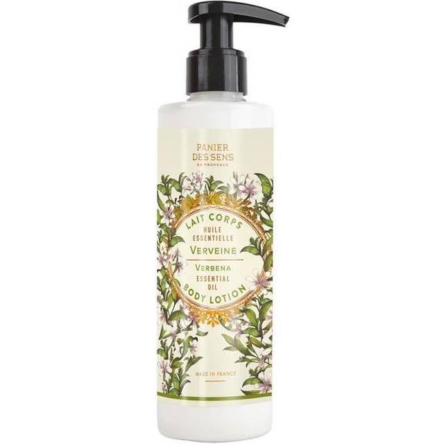 Sens panier – hand- och kroppslotion torr hudverbena, fuktkräm med sheasmör och olivolja – naturkosmetik tillverkad i France – 250 ml