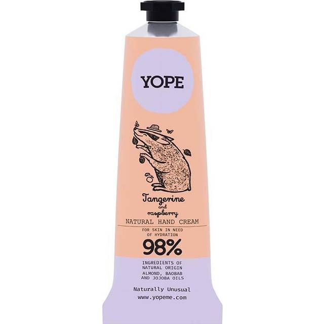 Yope Botanical Hand Cream Tangerine and Raspberry