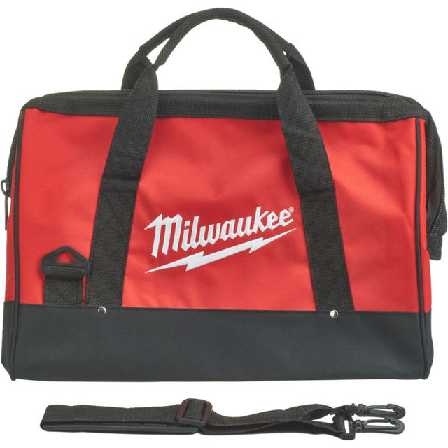 Milwaukee Contractor's Heavy Duty Tool Bag (325mm - Small) - Water Resistant 600 Denier Material Durable Zipper