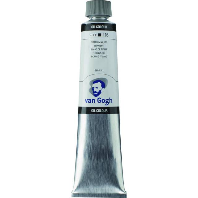 Van Gogh Oil Paint 200ml-Titanium White