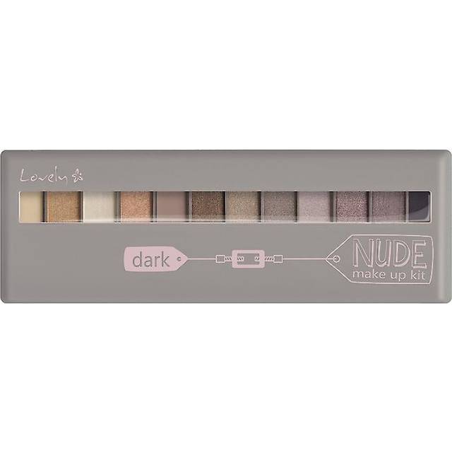 Lovely Lovely LOVELY_Dark Nude Make Up Kit eyeshadow palette 13g
