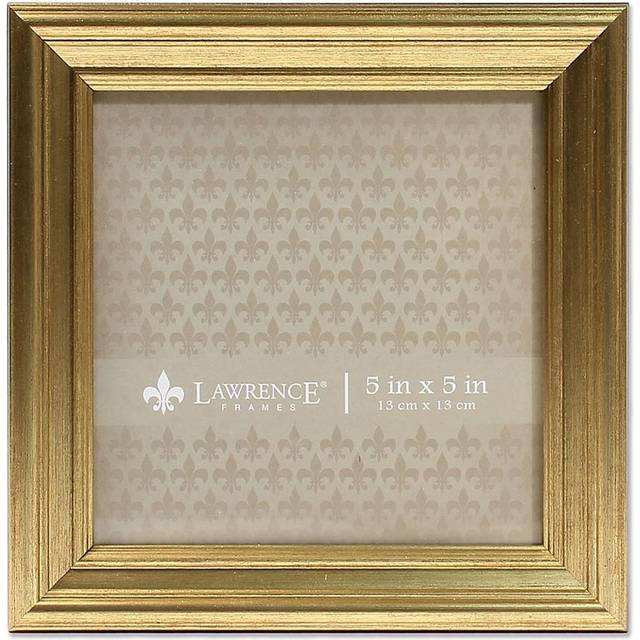 Lawrence frames 5x5 sutter burnished gold picture frame