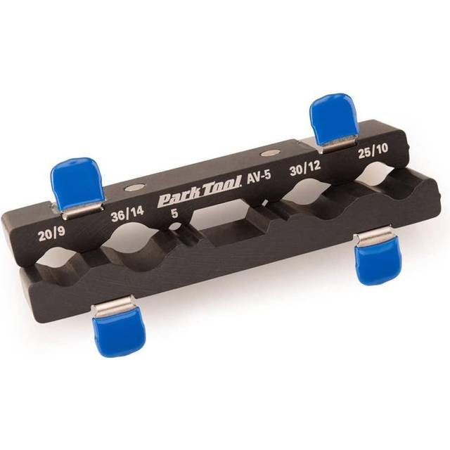 ParkTool ParkTool Unisex – Vuxen verktyg AV-5 Axle and Spindle Vise Inserts Spindelskruvstädsinsatser, svart, en storlek