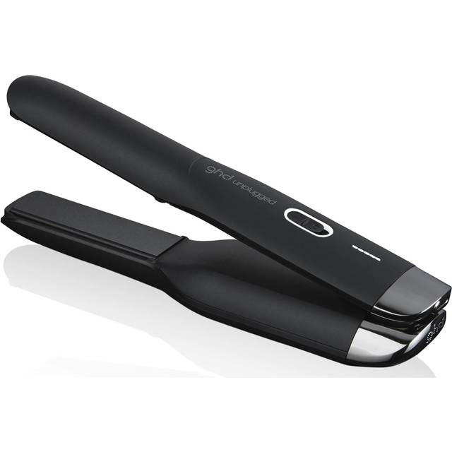 ghd Unplugged Cordless Hair Straightener (22mm Plate) White, Matte white