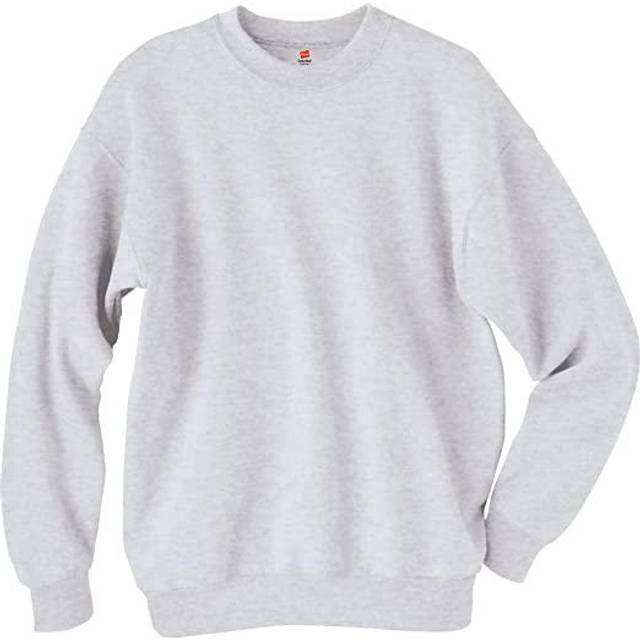 Hanes Mens Ecosmart Fleece Sweatshirt  Cottonblend Pullover  Crewneck For Men  1 Or 2 Pack  Denim Blue  1 Pack  XXLarge US