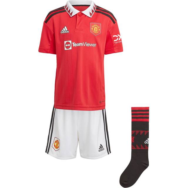 Adidas Manchester United Home Mini Kit 2022/2023 Colour: Red, Size: 3-4 years