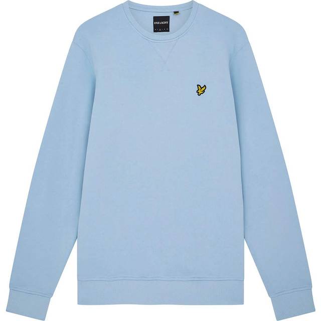 Lyle & Scott Mens And Crew Neck Sweatshirt in Violet - Purple Cotton - Size X-Small