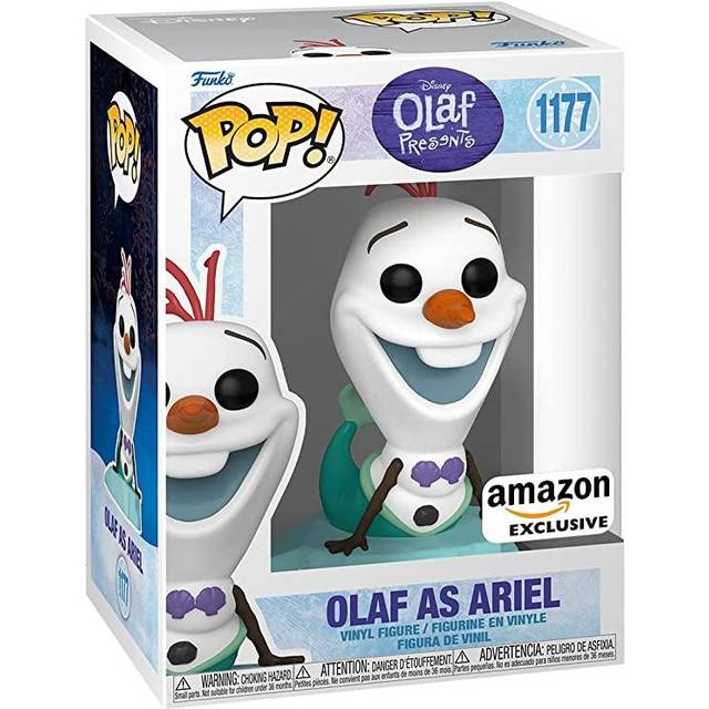 Funko 61821 POP Disney: Olaf Presents - Olaf som Ariel (Amazon Exklusiv)