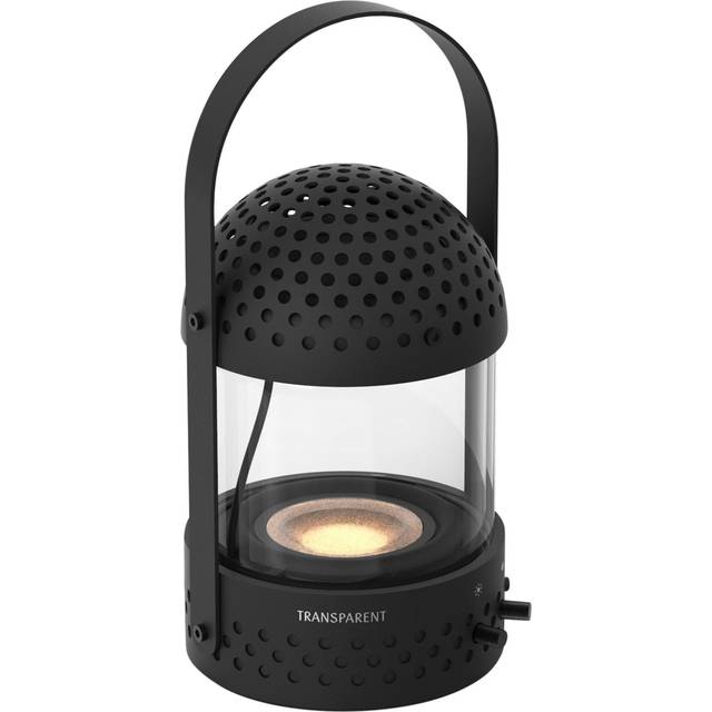 Transparent Light Speaker Svart