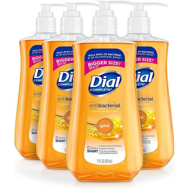 Dial Antibacterial Liquid Hand Soap  Gold  11 fl oz (Pack of 4)
