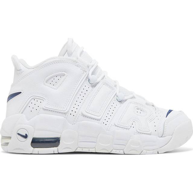 Nike air more uptempo gs white navy junior kids women casual shoes dh9719-100